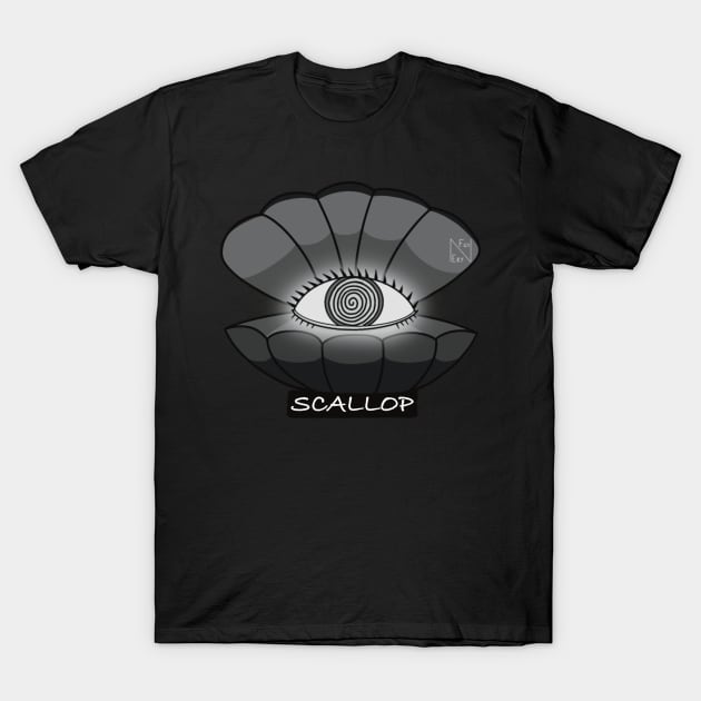 Scallop T-Shirt by Fuineryn